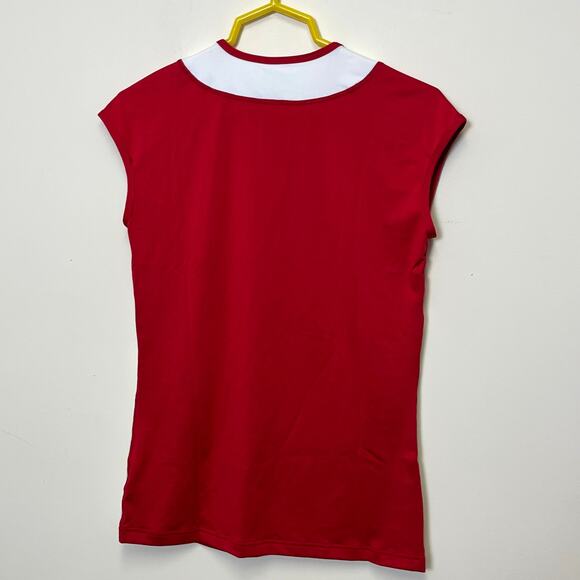 NWT Mizuno Classic Mystic Cap Sleeve Volleyball Jersey Medium Top - Picture 2 of 6